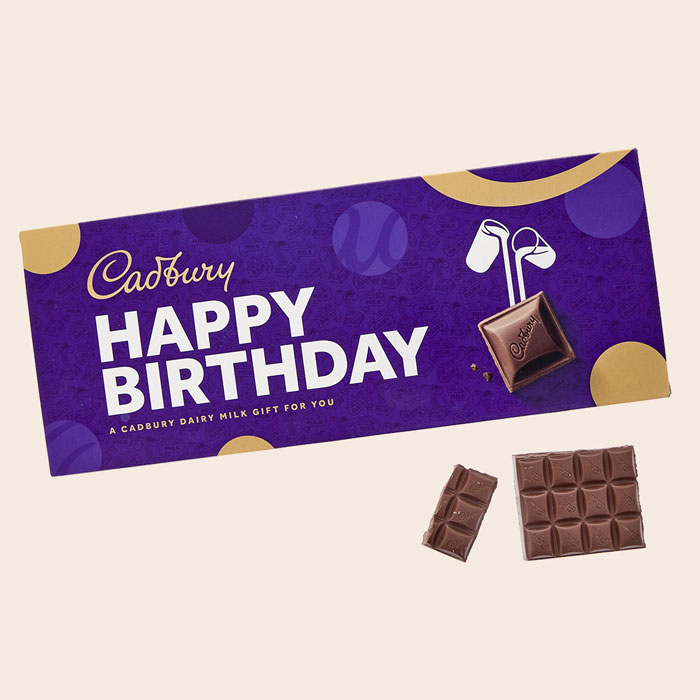 Cadbury Dairy Milk Happy Birthday Bar 850g