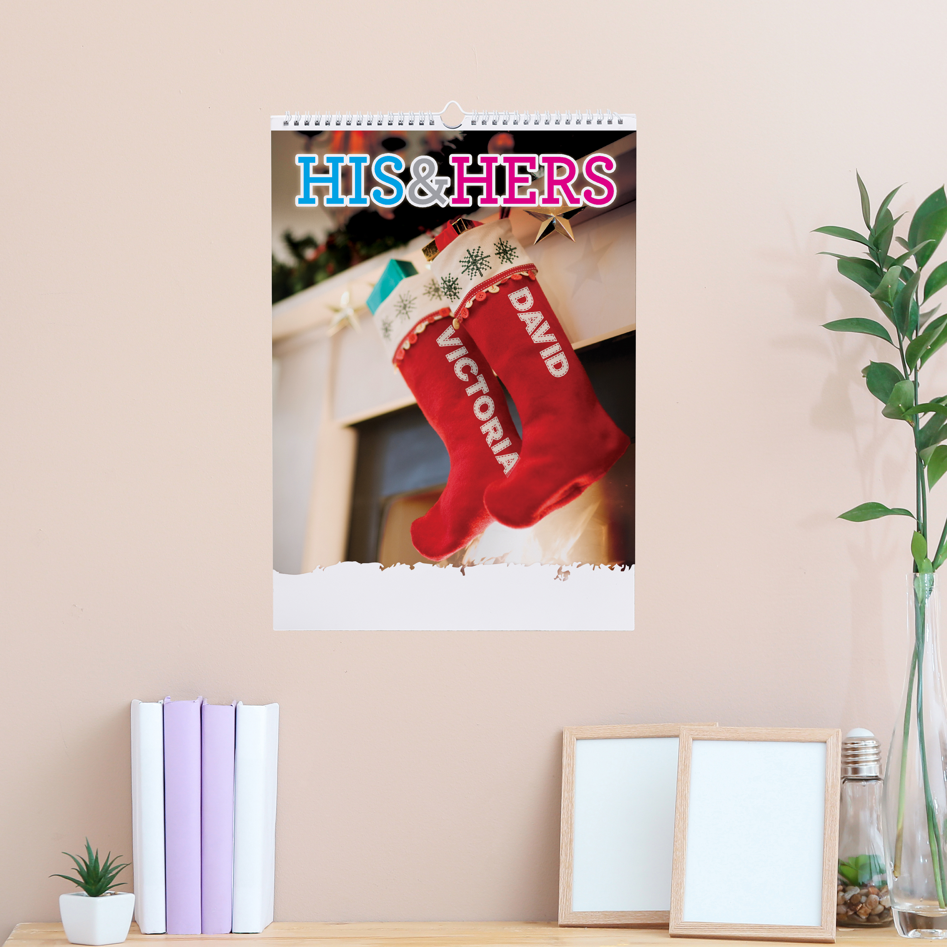 Personalised His and Hers Calendar - 4th Edition