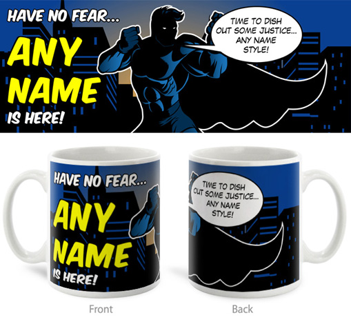 Personalised Mug - Superhero