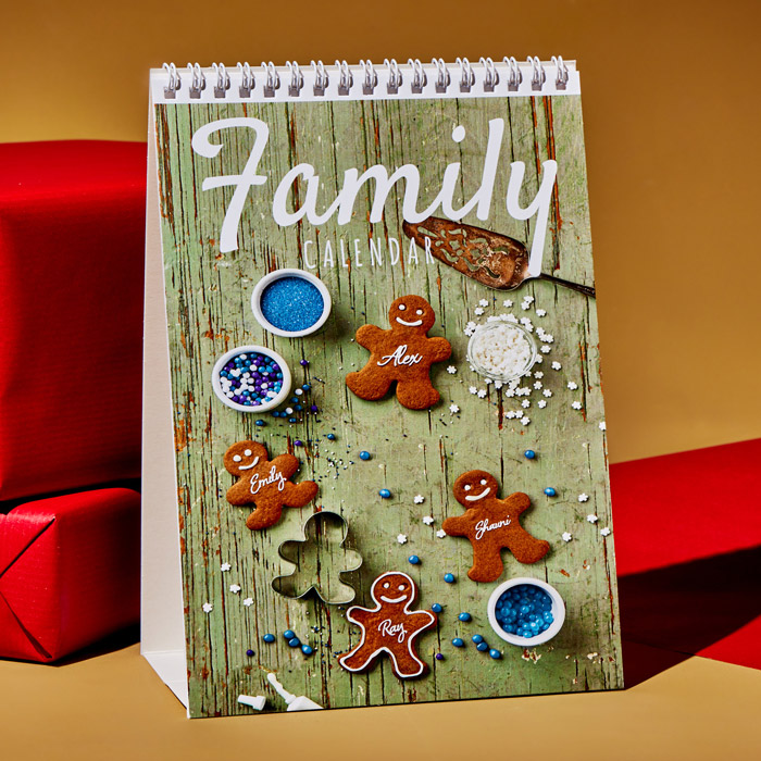 Personalised Our Family Calendar - New Edition