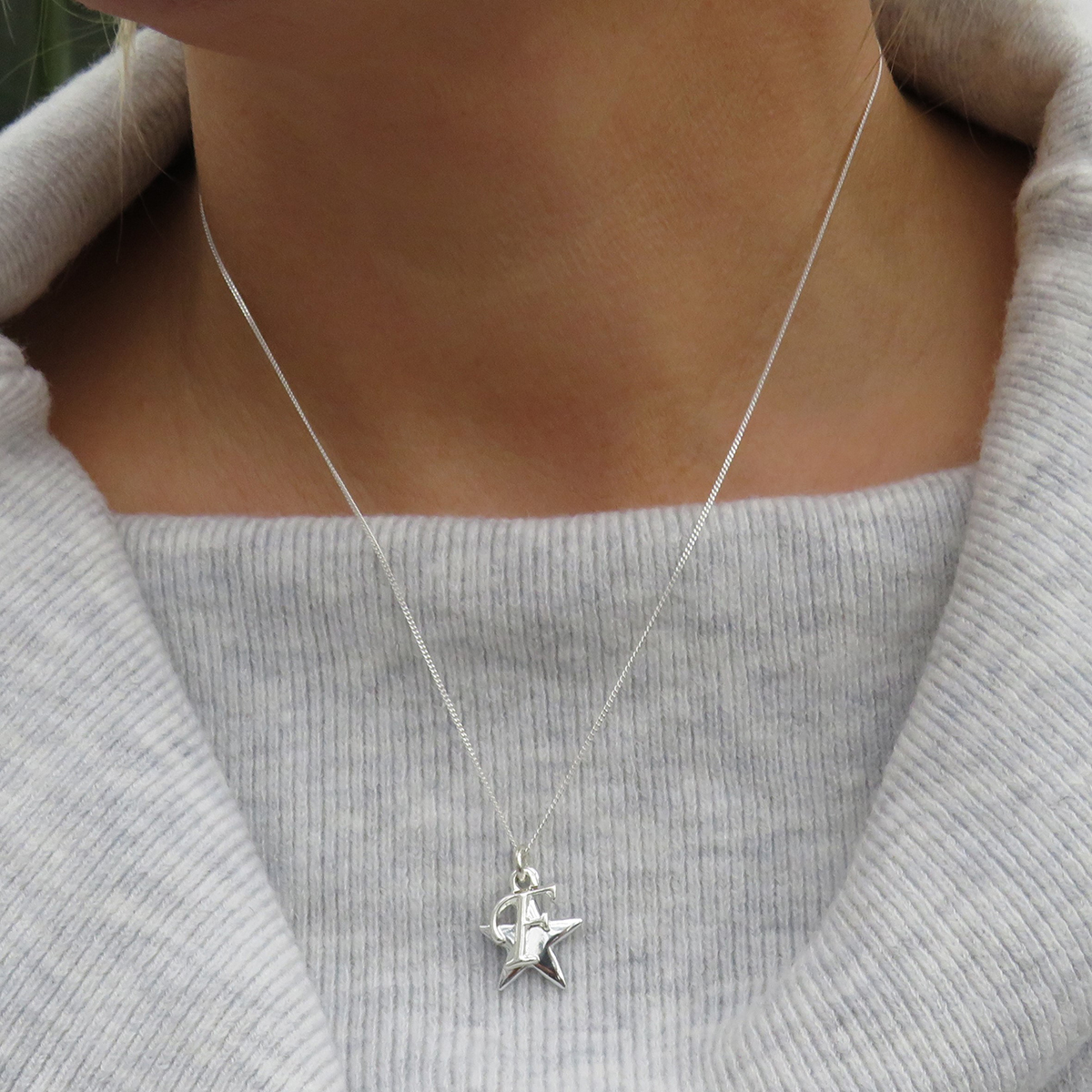 Personalised Charm Necklace - Any Initial