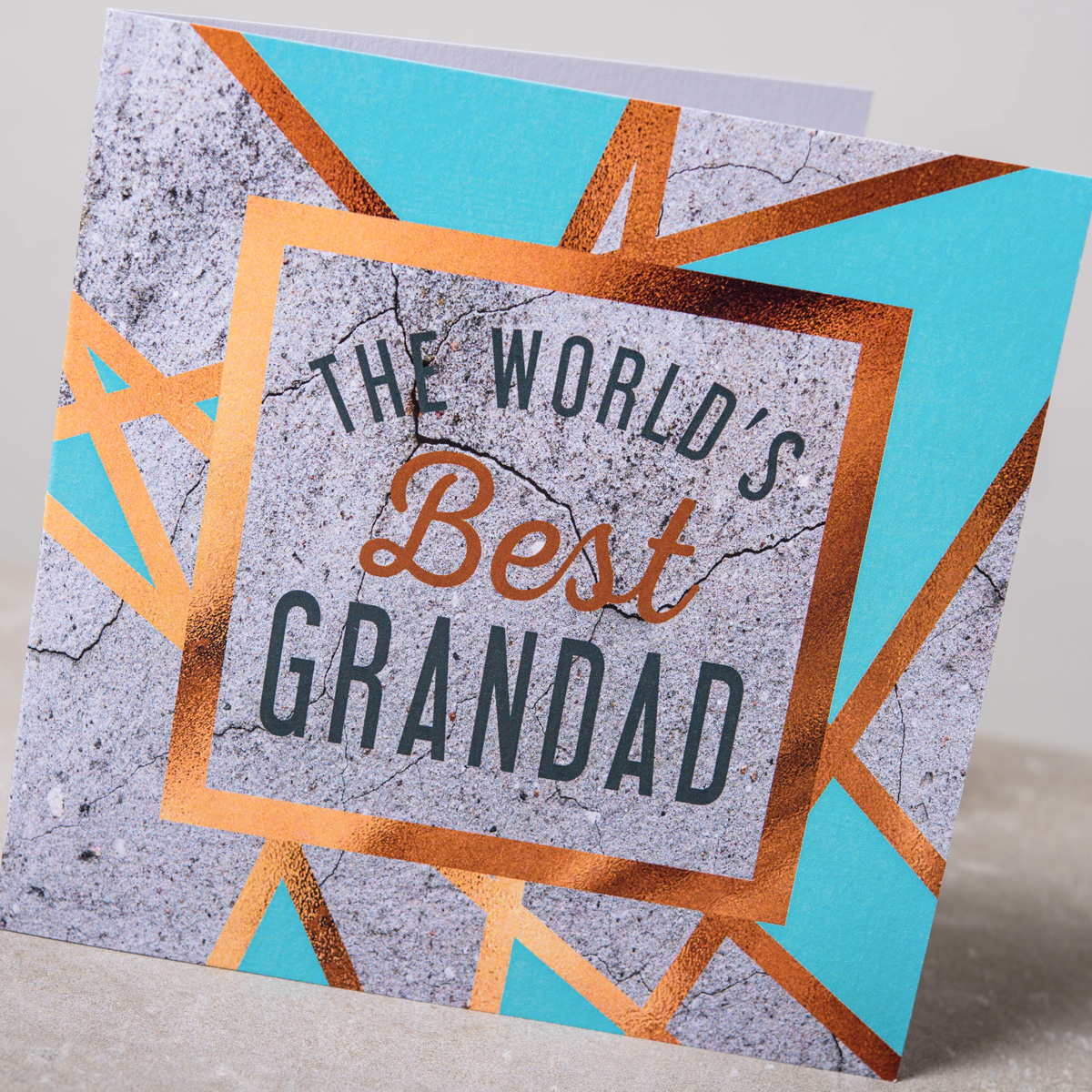 Personalised Card - Gold World's Best