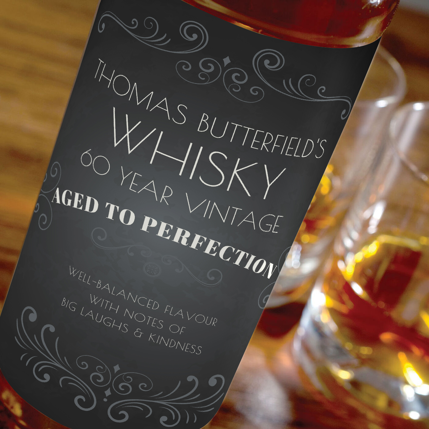 Personalised Birthday Blended Malt Whisky -  Aged To Perfection