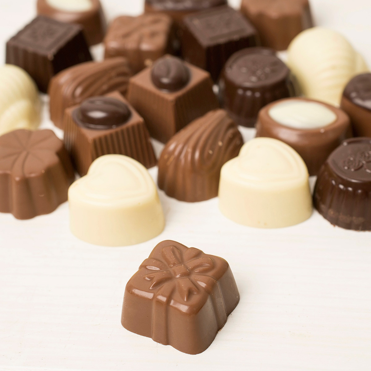 Personalised Belgian Chocolates - Happy 50th Birthday