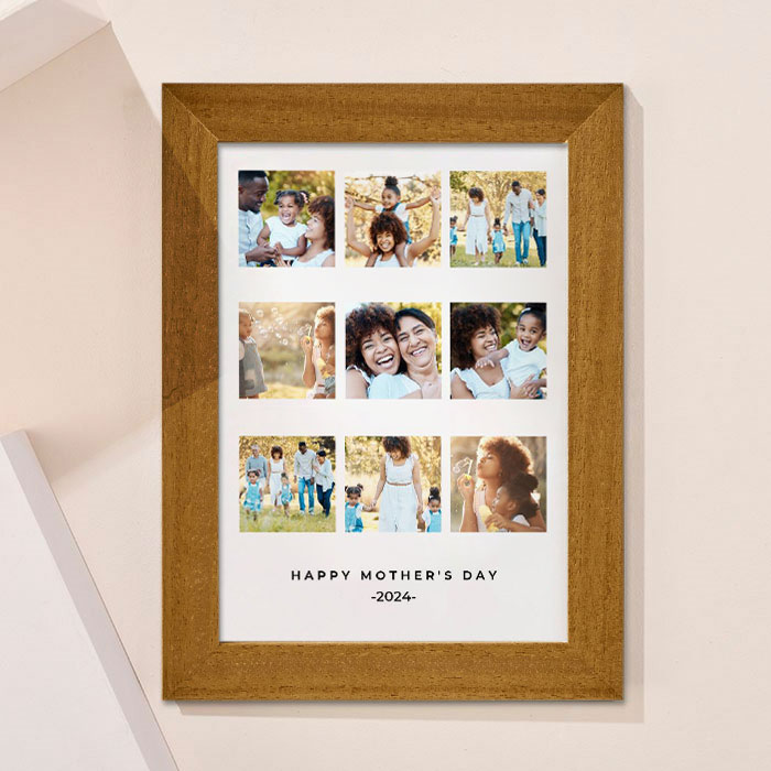 Photo Upload Framed Print - This Year - Mother's Day