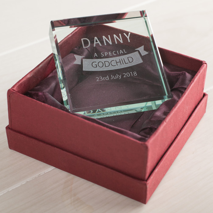 Personalised Glass Token - Special Godchild