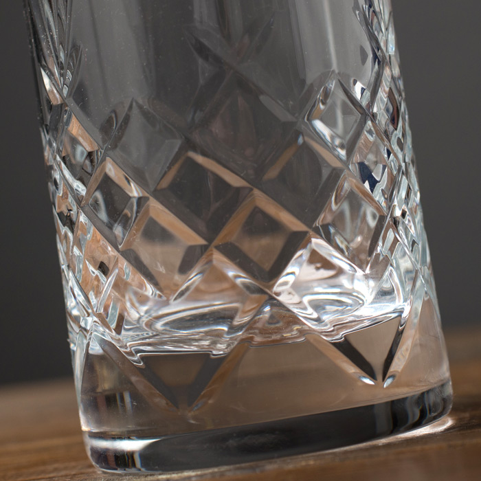 Engraved Crystal Highball Glass