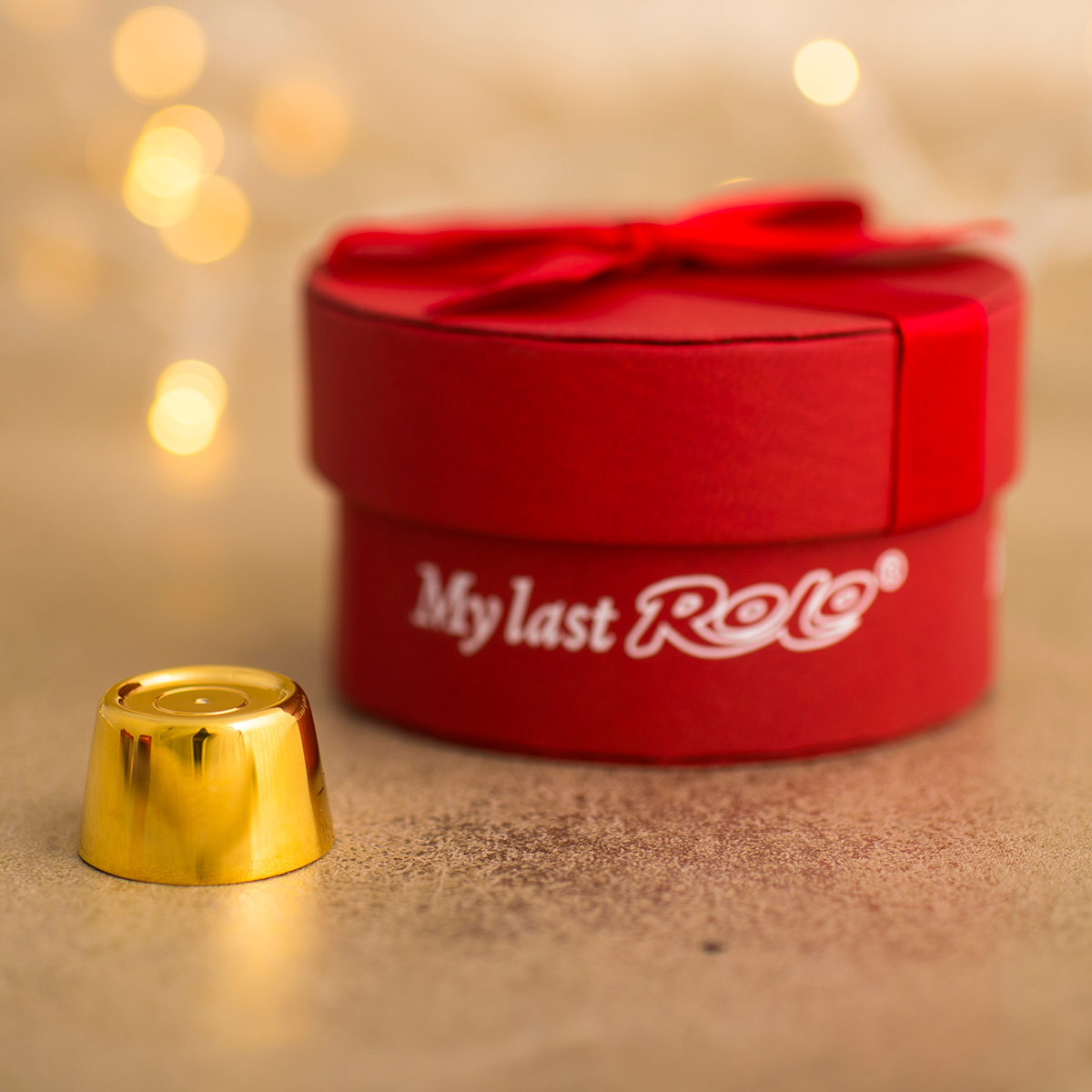 Personalised My Last Rolo - Gold