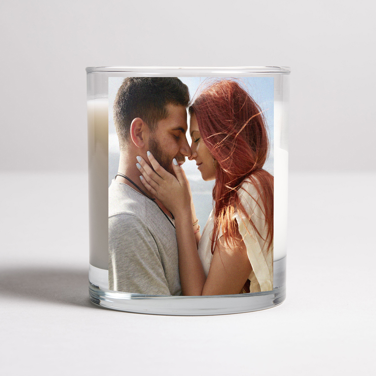 Photo Upload Scented Candle