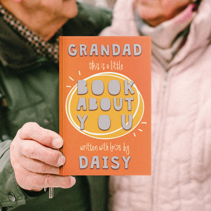 Personalised Fill In With Your Words Book About Grandad