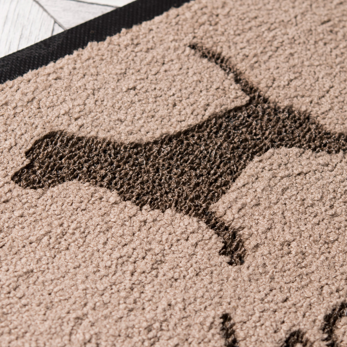 Personalised Indoor Doormat - Dog Silhouette