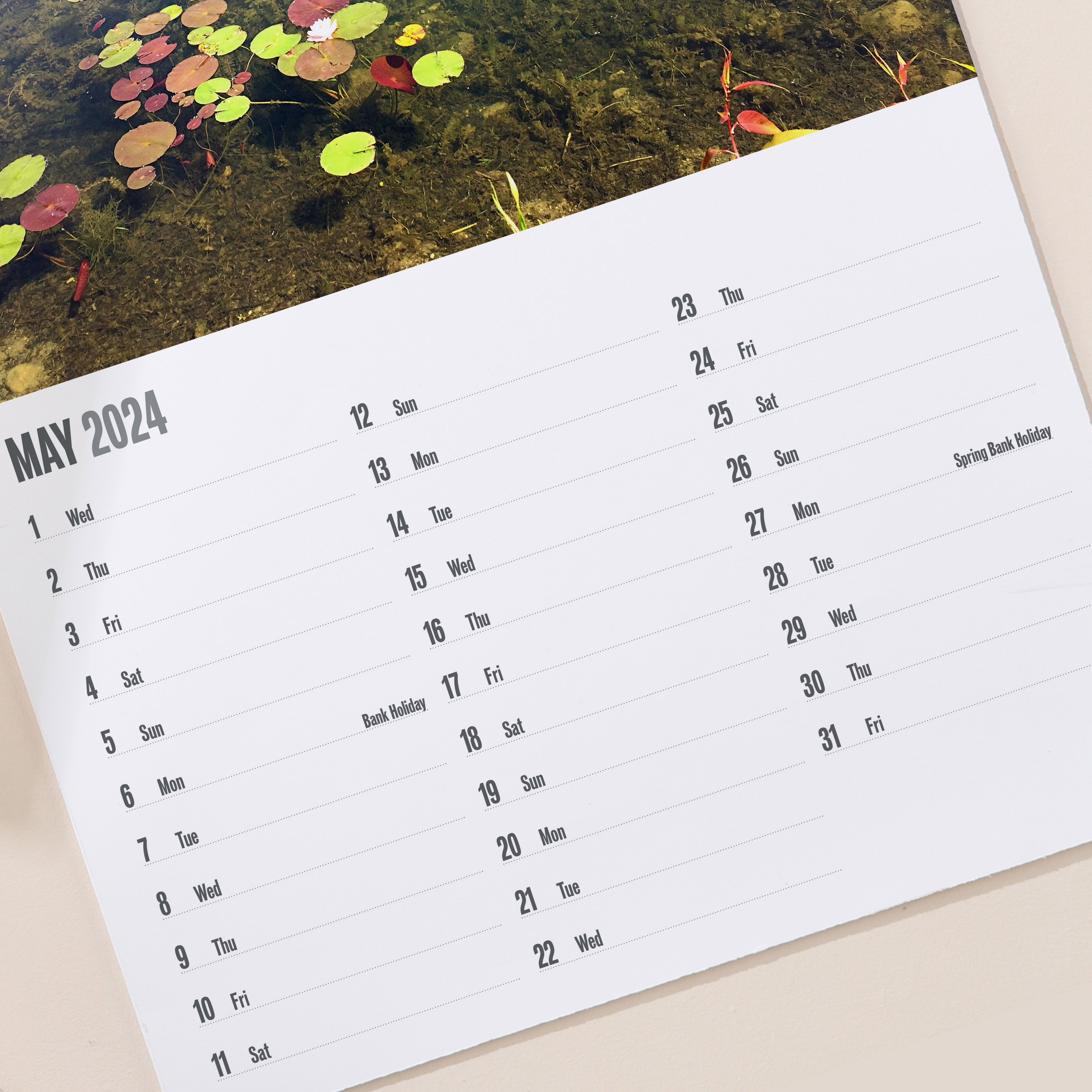 Personalised Seasonal Calendar - 3rd Edition