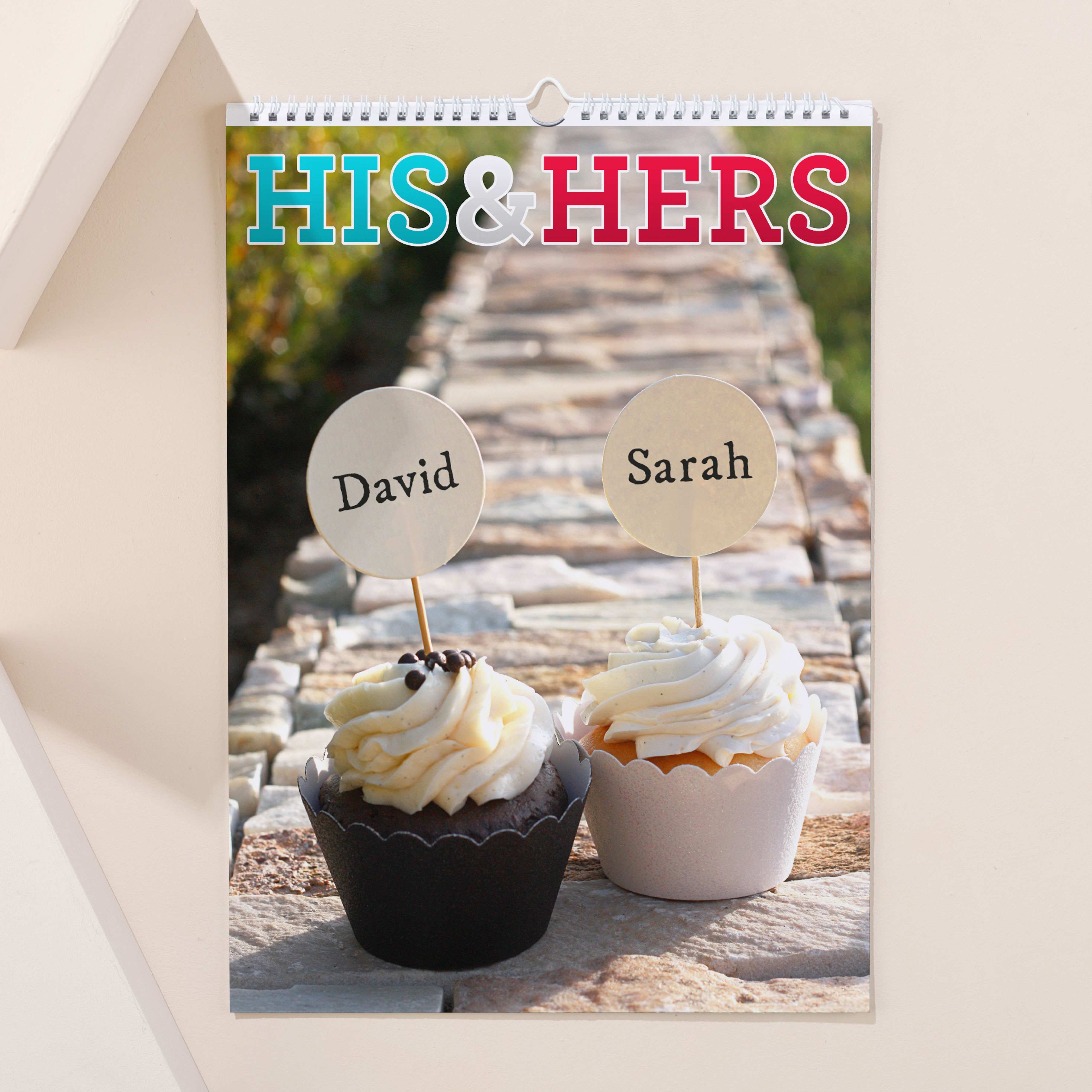 Personalised His And Hers Planner Calendar - New Edition