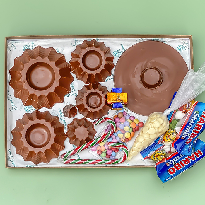 Personalise Your Own Chocolate Christmas Tree Kit