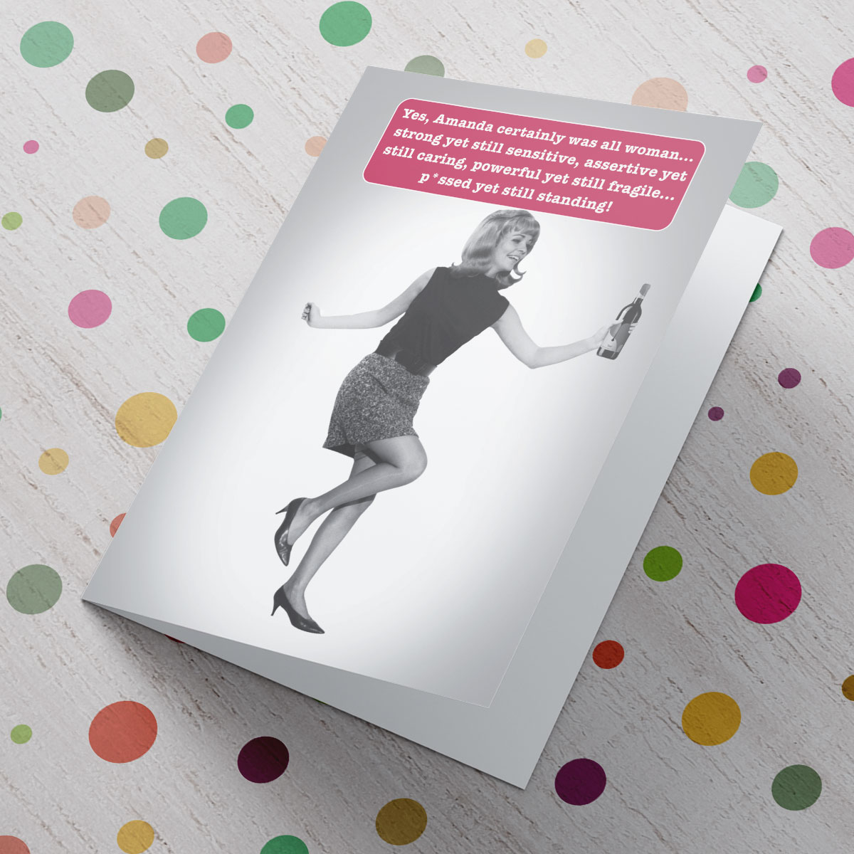 Personalised Card - All Woman
