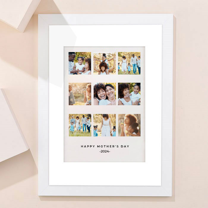 Photo Upload Framed Print - This Year - Mother's Day