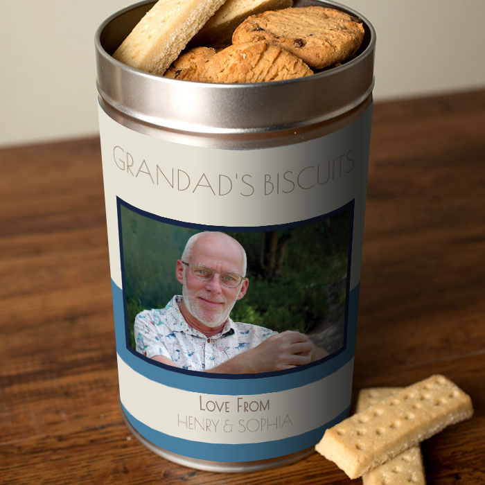 Father's Day Biscuit Tin - Grandad