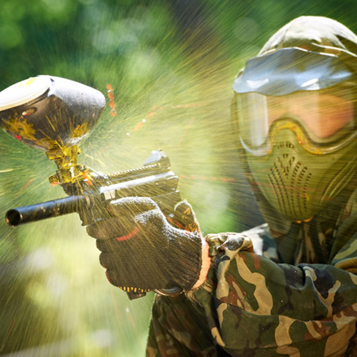 Paintball Combat Experience Day For 8
