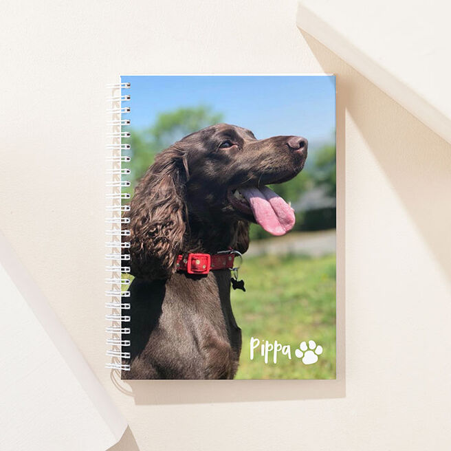 Photo Upload Notebook - Pet Dog