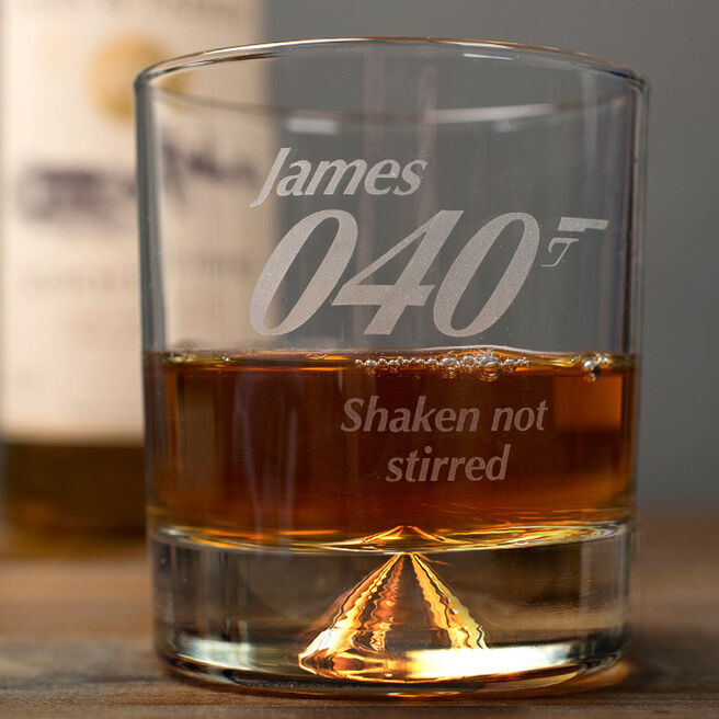 Personalised Whisky Tumbler - 007
