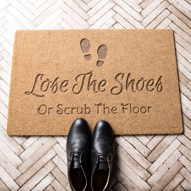 Outdoor Doormat - Lose The Shoes