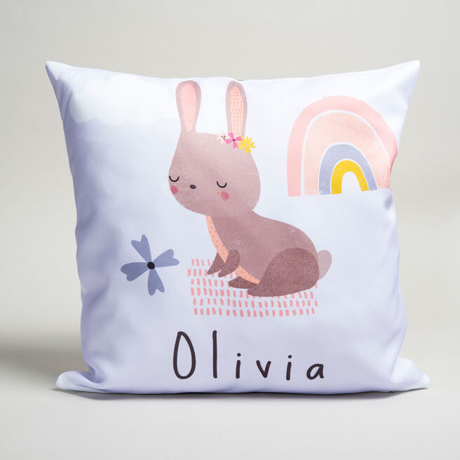 Personalised Cushion - Bunny