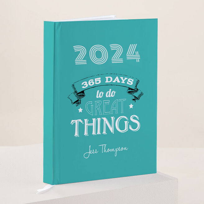 Personalised Diary - 365 Days