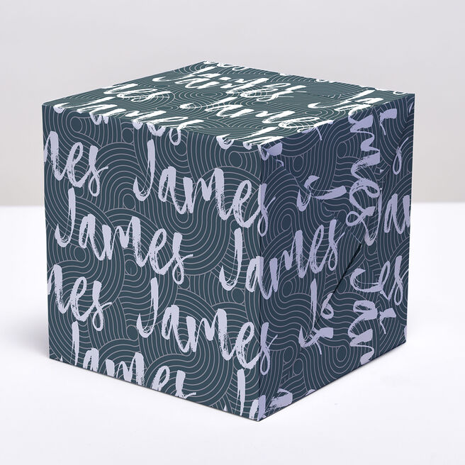 Personalised Wrapping Paper - Circles
