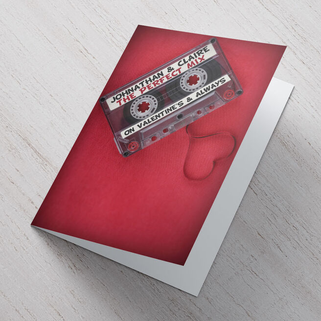 Personalised Card - The Perfect Mix