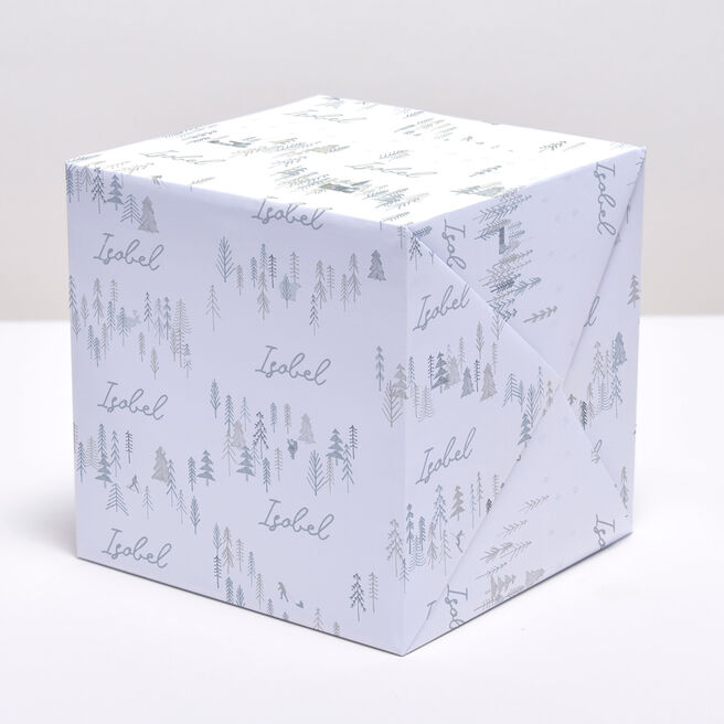 Personalised Wrapping Paper - Nordic Village
