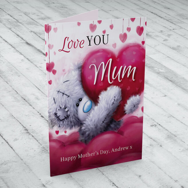 Personalised Me to You Card - Love You Mum