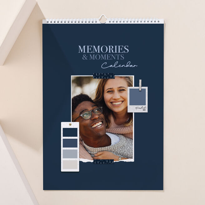 Personalised Photo Calendar - Memories & Moments