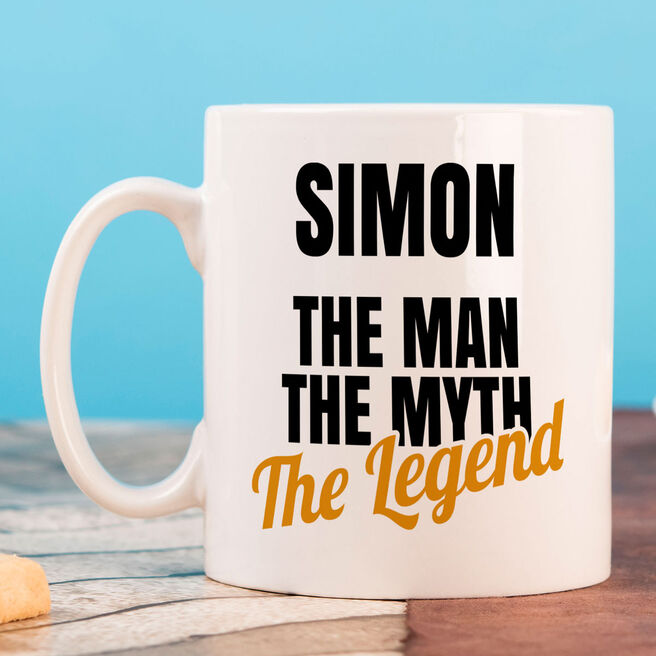Personalised Mug - The Man The Myth
