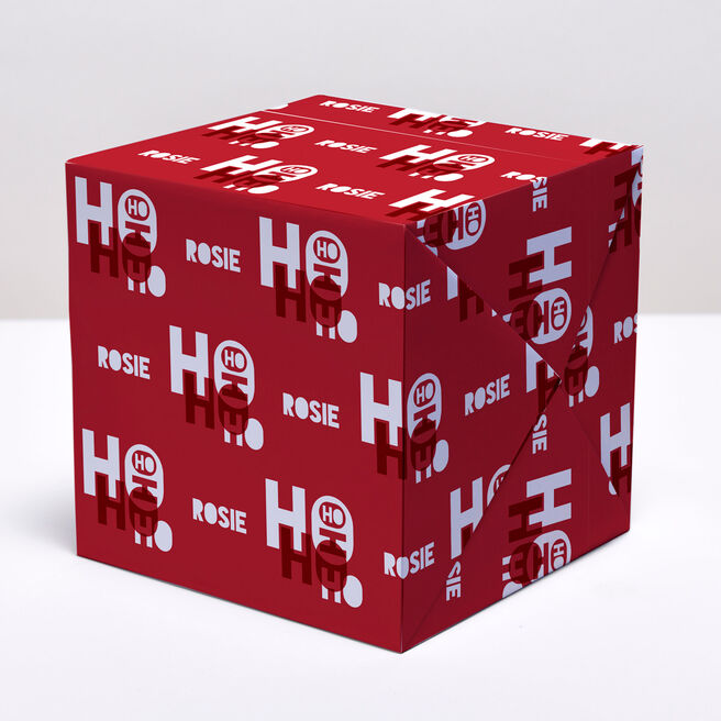 Personalised Wrapping Paper - Ho Ho Ho