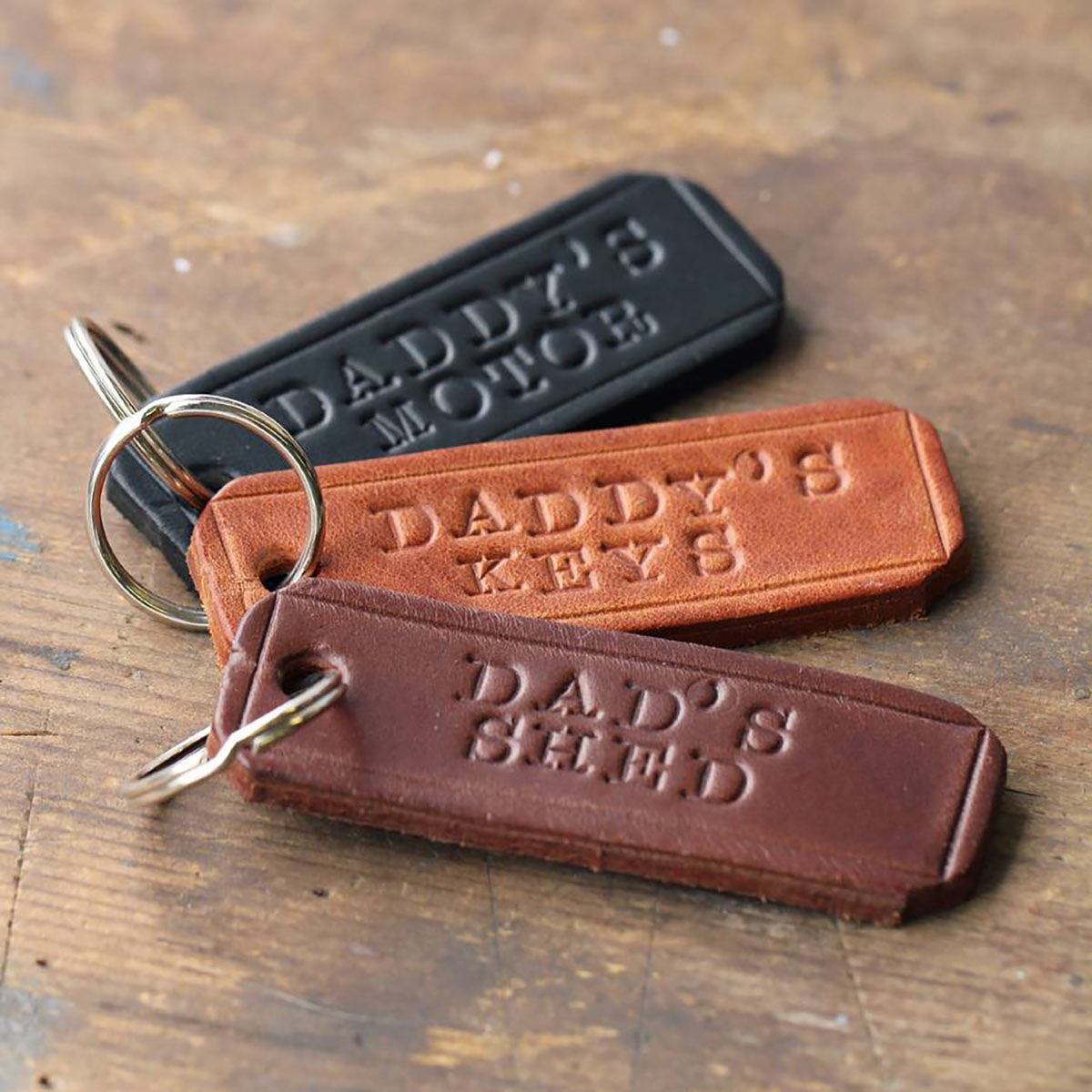 DGHYDZ Genuine Leather Keychain Strap for Car Home Key Ring Holder Lanyard  Women Men (2 Pieces) : Amazon.co.uk: Fashion