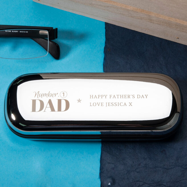 Personalised Glasses Case - No1 Dad