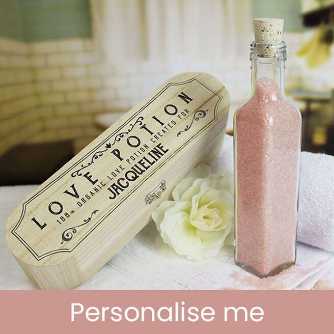 Personalised Love Potion Bath Salts