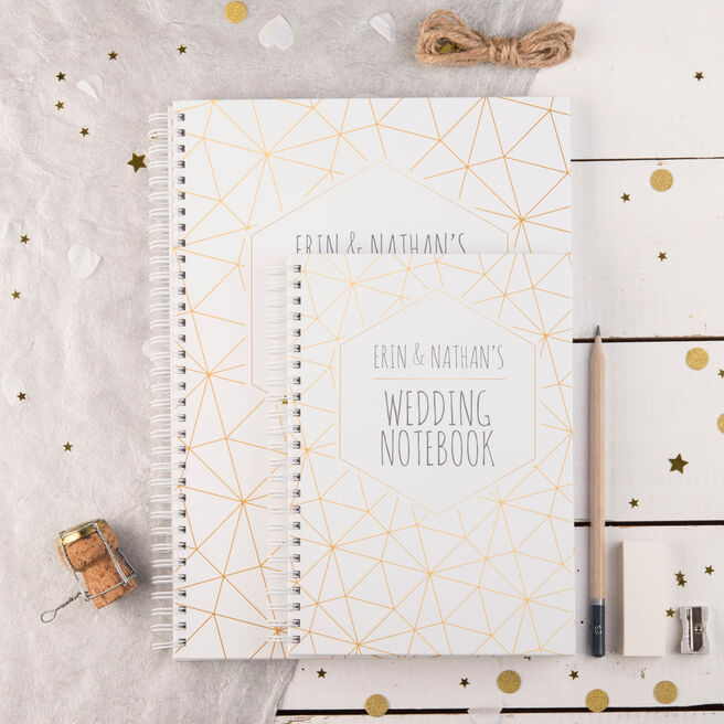 Personalised Notebook - Wedding Notebook