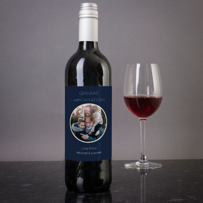 Personalised Father's Day Wine - Grandad