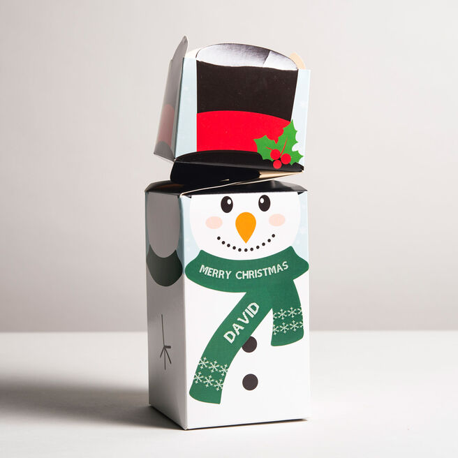 Personalised Snowman Sweet Cracker