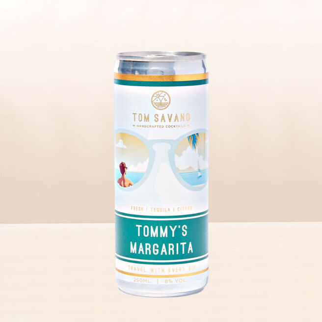 Tom Savano 250ml Cans - Margarita