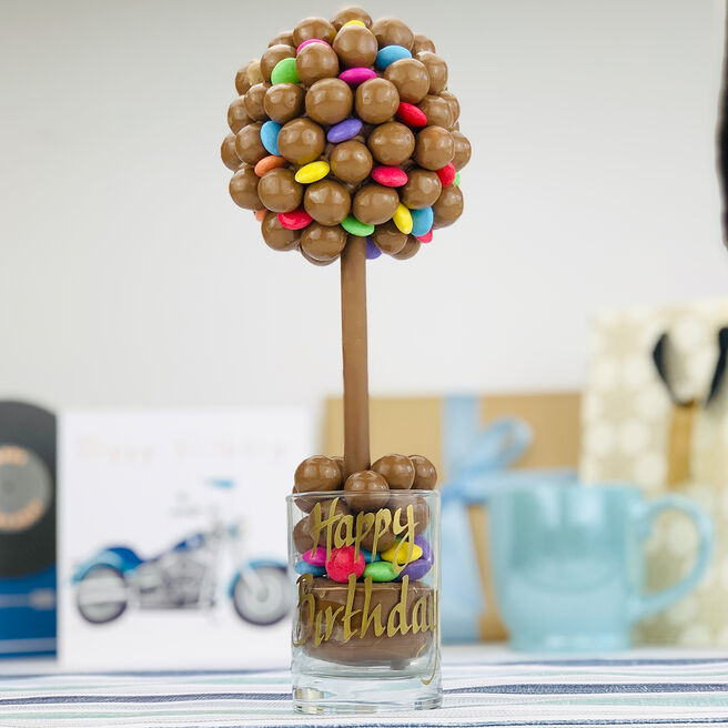 Personalised Sweet Tree - Malteser & Smarties
