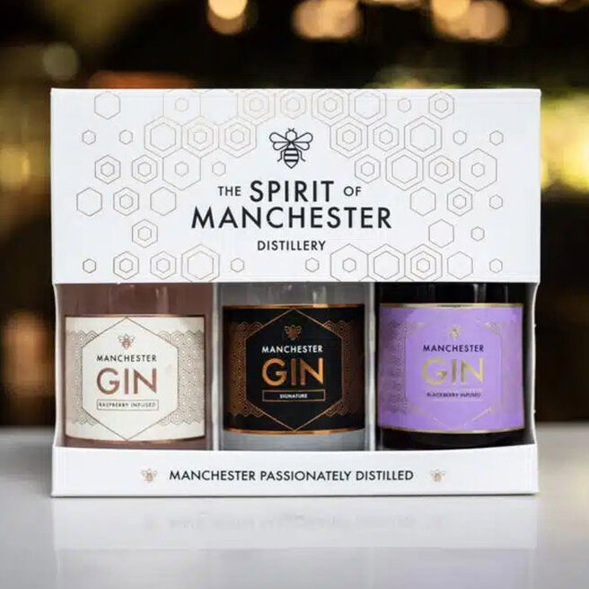 Manchester Gin Gin Miniature Gift Set - Berry Collection
