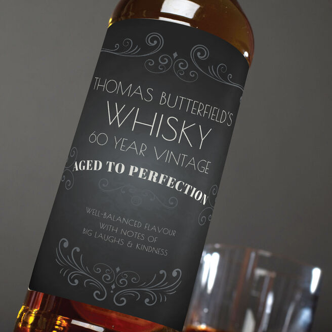 Personalised Birthday Blended Malt Whisky -  Aged To Perfection