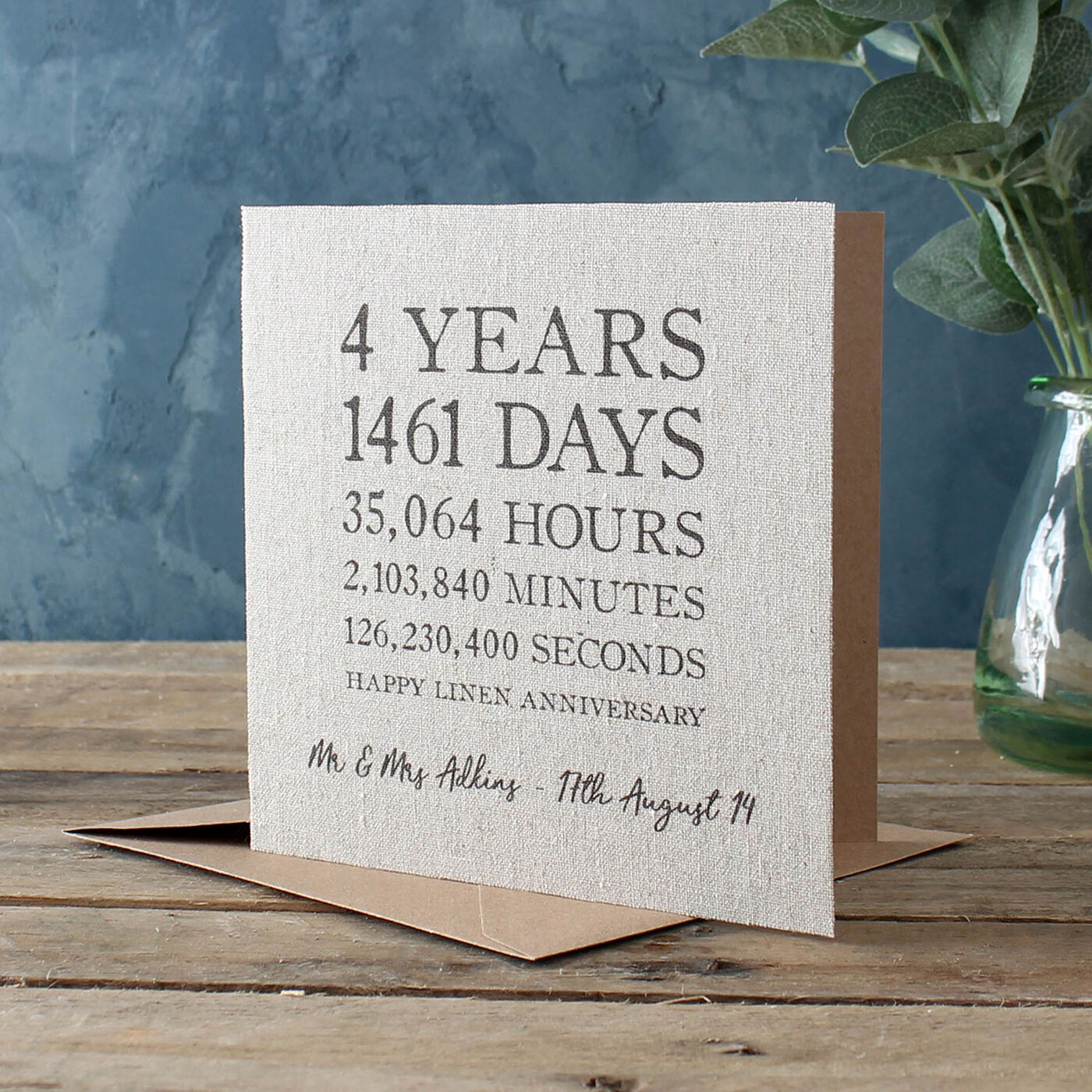 Personalised Husband Anniversary Gifts - Getting Personal