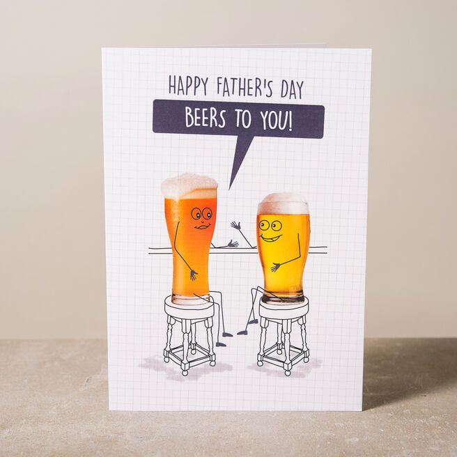 Personalised Quitting Hollywood Card - Beers To You