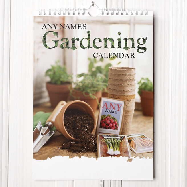 Personalised Gardening Calendar - 4th Edition