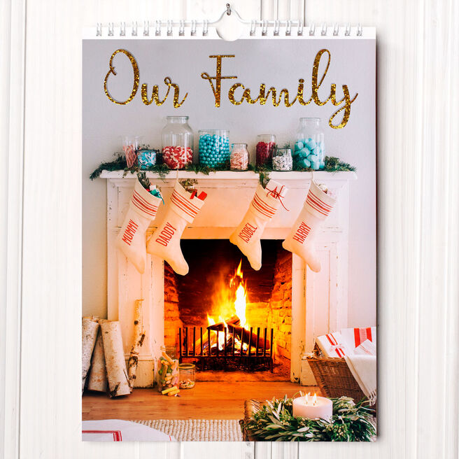 Personalised Our Family Calendar - 8th Edition