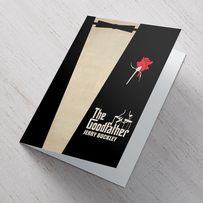 Personalised Card - The Goodfather