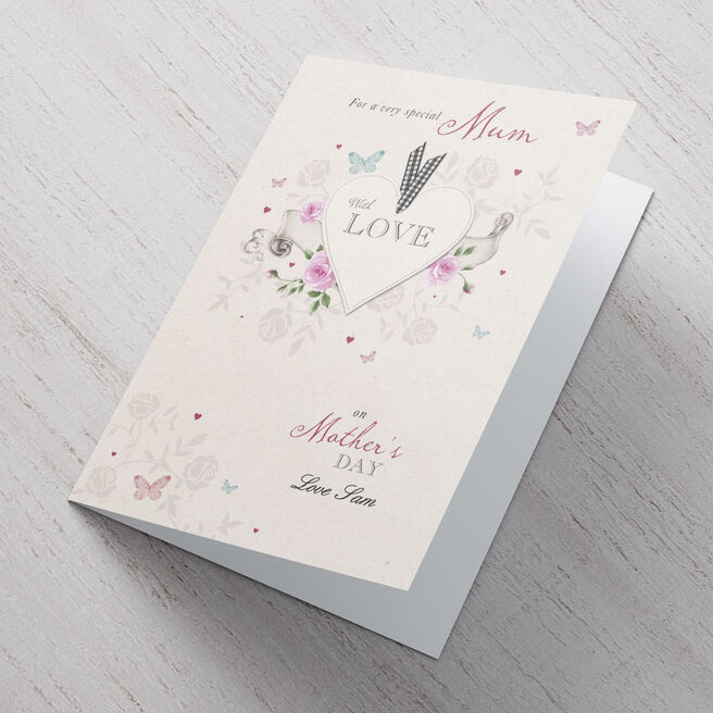 Personalised Mother's Day Card - A Very Special Mum